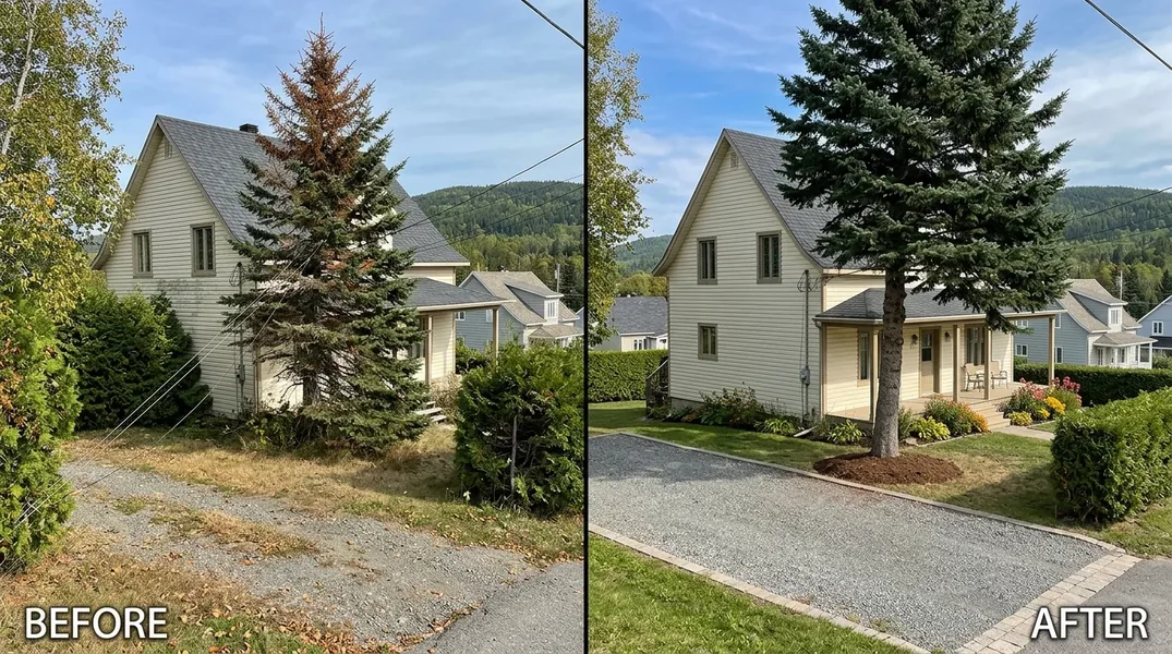 Résultat émondage à Saguenay — Emondage Saguenay