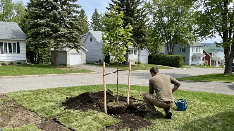 Plantation d'arbre Saguenay