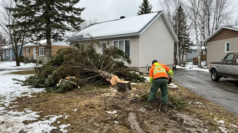 Abattage d'arbre Saguenay