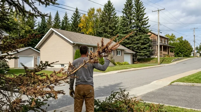 Depistage de la tordeuse des bourgeons Saguenay
